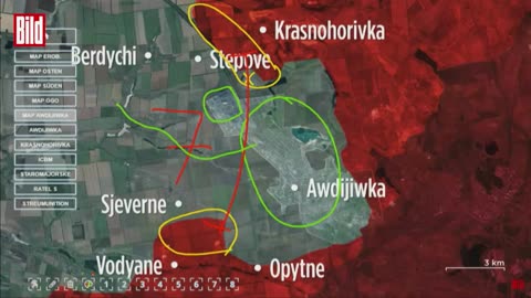 Avdeevka is under threat of encirclement , warns military expert Julian Röpke.