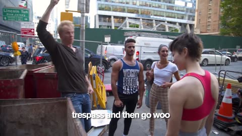 Daredevil Acrobats Will Hang Off Anything -don't try these stunts