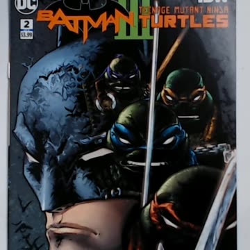 Batman TMNT cross over comic