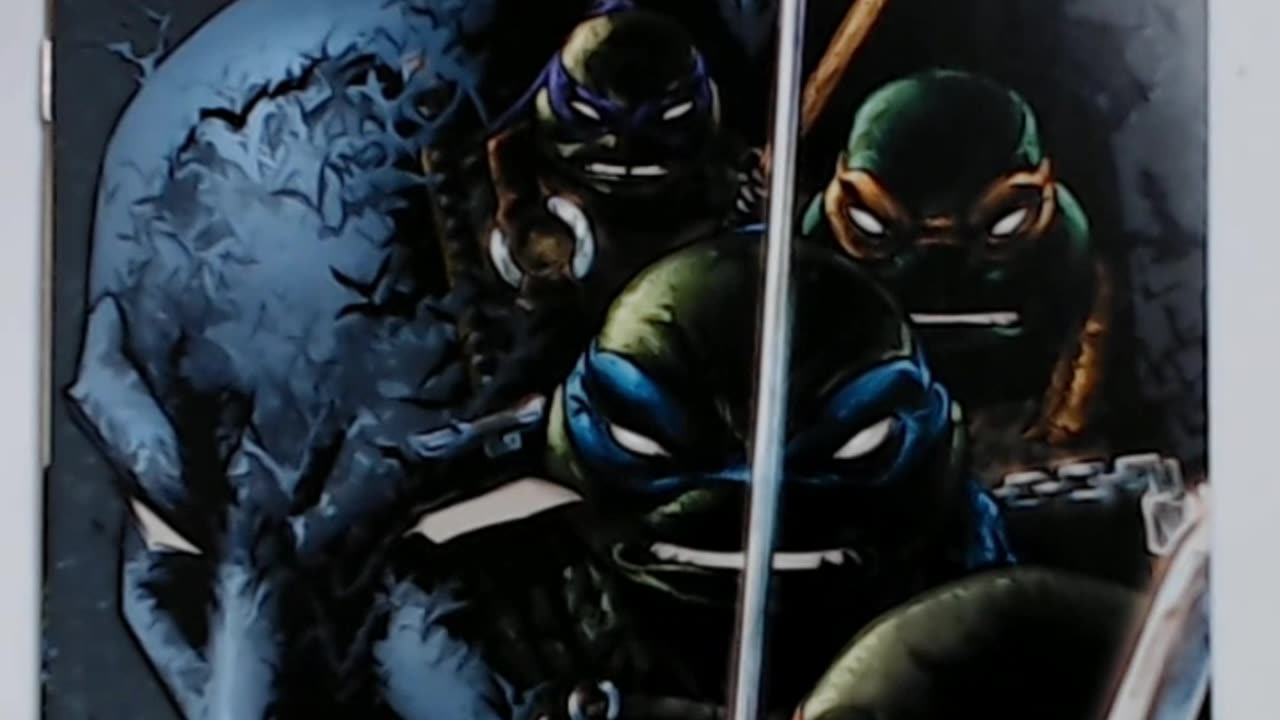 Batman TMNT cross over comic