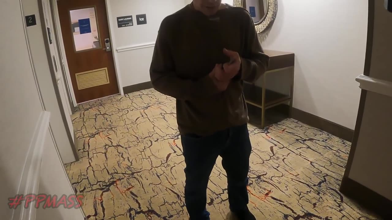 Creep High On Drugs Lures Our Decoy into Hotel Room, Gets Undressed