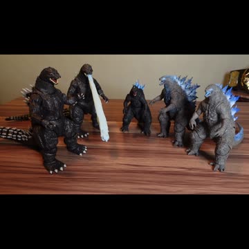 Godzilla Super7, Hiya, SH Monster Arts Figures So Far #shorts