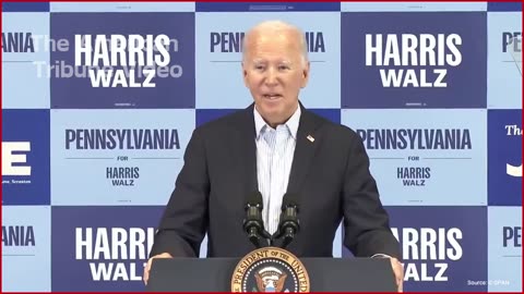WATCH: Biden Goes on Bizarre Rant, Calls Trump “Someone You Want to Smack in the A**”