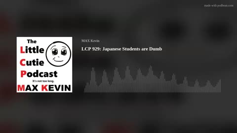 LCP 929: Japanese Students are Dumb