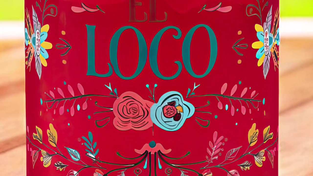 This glass is next-level! But are you brave enough to sip from it? #DrinkBold #ElLocoVibes