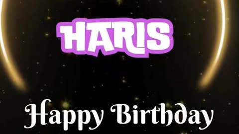 happy birthday Haris songs , Birthday Song With Name, Greetings With Names