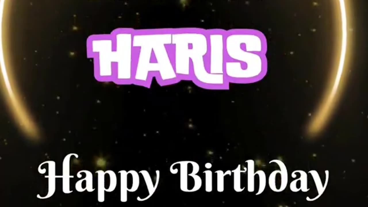 happy birthday Haris songs , Birthday Song With Name, Greetings With Names
