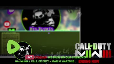 Title: Solider on a "CALL OF DUTY" and maybe as "GHOST" in the game realm. Let's go wake up sheepels, …