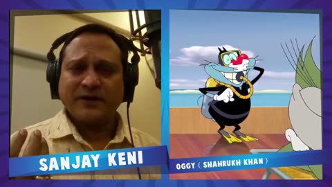 Real Voice Behind OGGY and the Cockroaches in Hindi