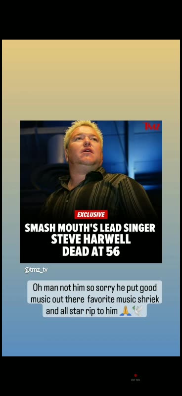 Rip to Steve Harwell 🙏🕊9/4/23