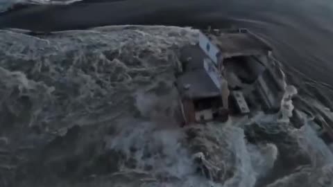 Kakhovka Hydro-Electric Dam in Southern Ukraine has been Destroyed