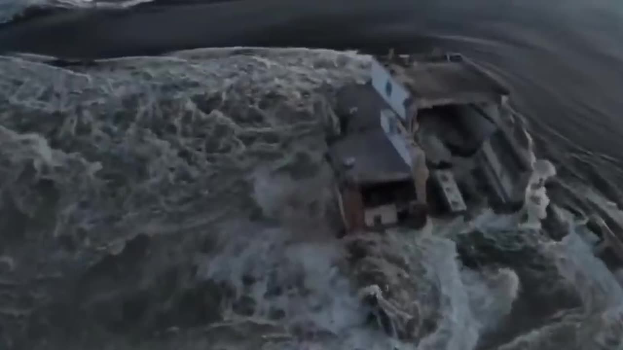 Kakhovka Hydro-Electric Dam in Southern Ukraine has been Destroyed