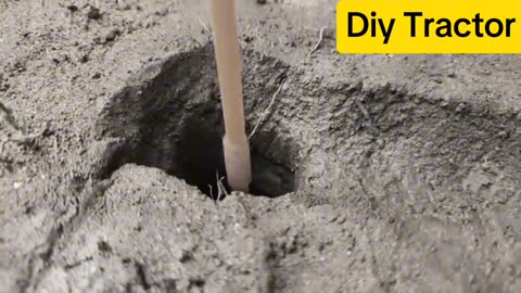 Diy Tractor mini bore well drilling matchin