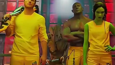 🔥Attitude of guardians🔥🤣_marvel _rocket _starlord _groot _shorts