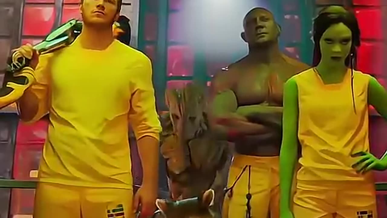 🔥Attitude of guardians🔥🤣_marvel _rocket _starlord _groot _shorts