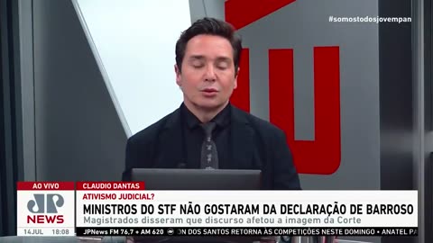 Ministros do STF criticam discurso político de Luís Roberto Barroso