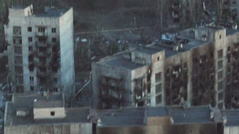 Toretsk From Above