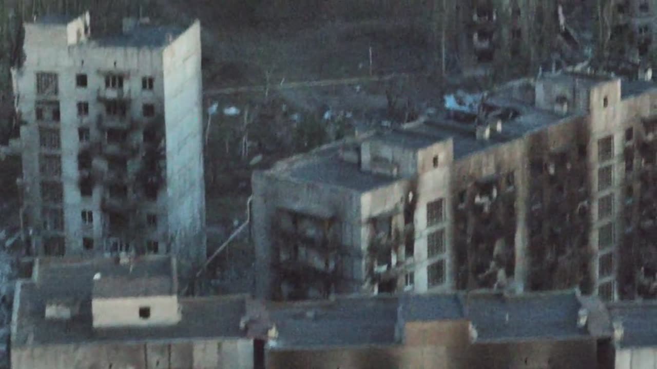 Toretsk From Above