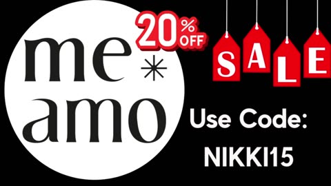 Meamo 20% OFF Sale - Oct. 13-16 (USA Time)