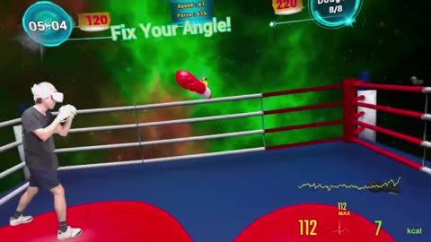 Check out his heart-rate! || Salvador boxing VR for Oculus Quest