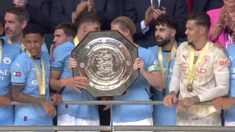 Manchester Rivals Reunite! | Manchester City v Manchester United | FA Community Shield 2024