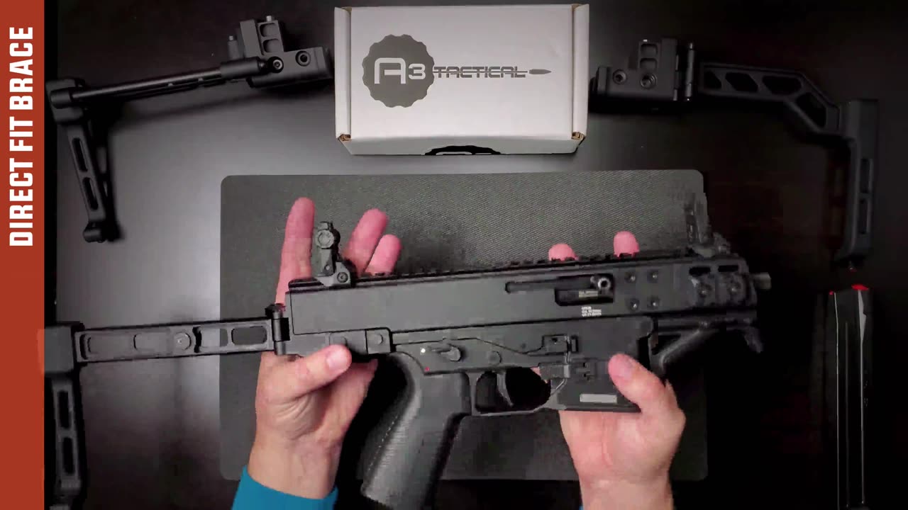 A3 Tactical Direct Fit Brace / Stock for B&T GHM