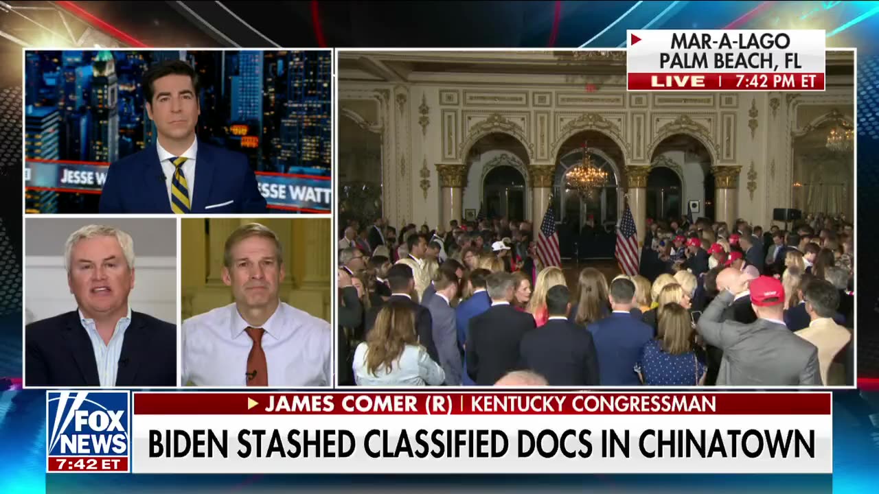 BIDEN’S CLASSIFIED DOCUMENTS WERE NOT SECURE IN ANY WAY