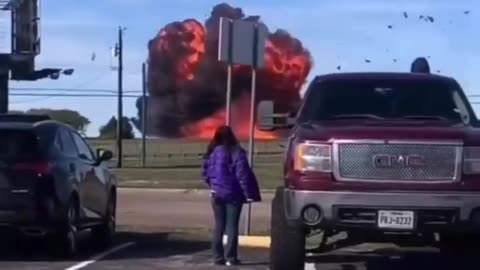 Crash accident aeroplane