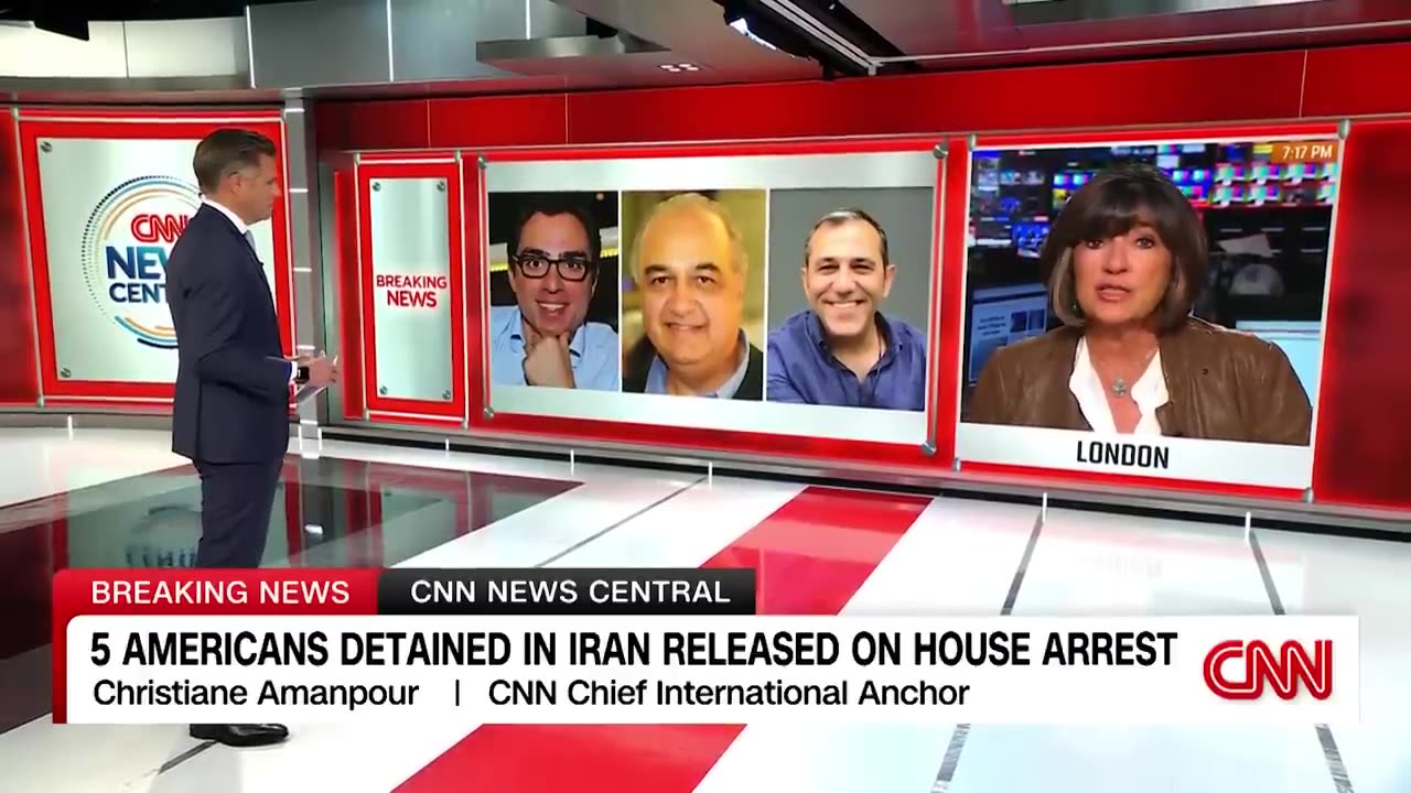 American detainees in Iran released on house arrest