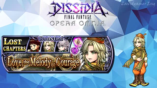 DFFOO Cutscenes Lost Chapter 79 Edward "Love, the Melody of Courage" (No gameplay)
