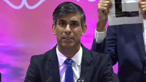 Rishi Sunak: "Los británicos han emitido un veredicto aleccionador"