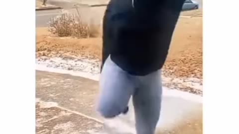 Funny dance girl
