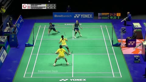 Highlights - Rehan Naufal/Lisa Kusumawati vs Midorikawa/Natsu Saito - Swiss Open 2023