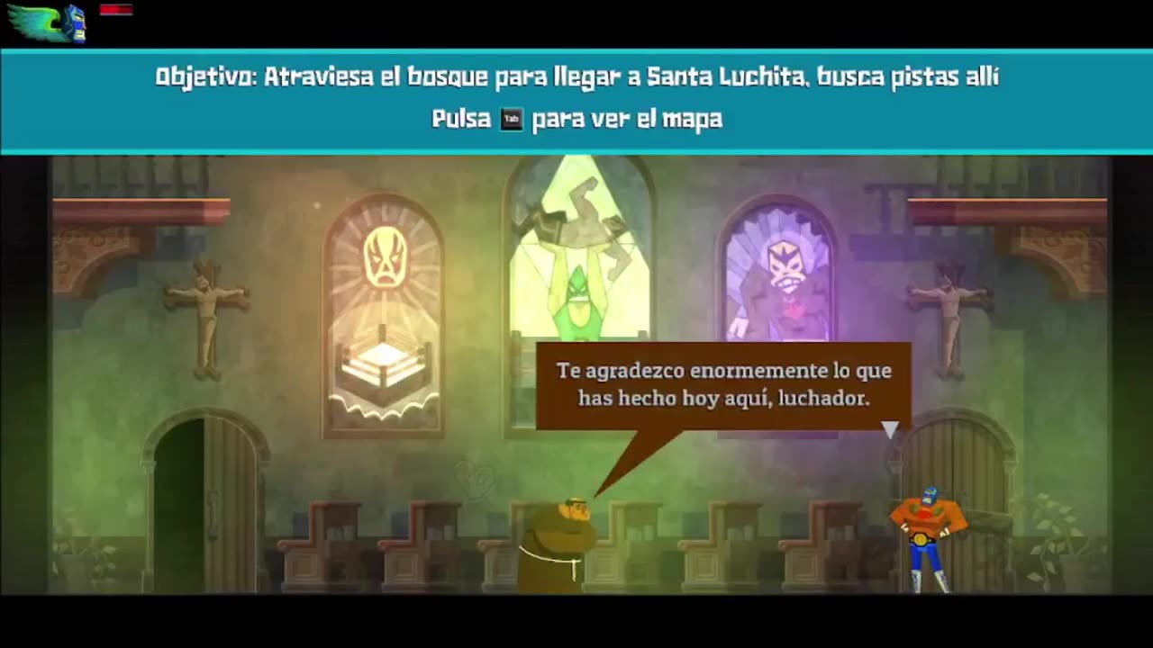 Lucha en la iglesia Parte 2 (Guacamelee! Super Turbo Championship Edition) #guacamelee