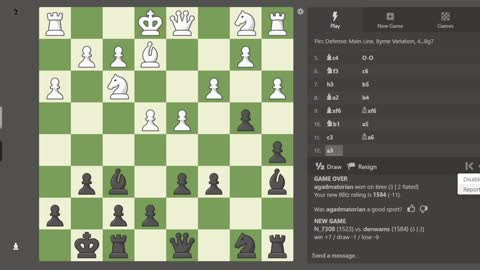 Novice Chess - Practice Game 1