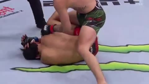 UFC DOUBLE KNOCKDOWN TRIZANO VS CHOI