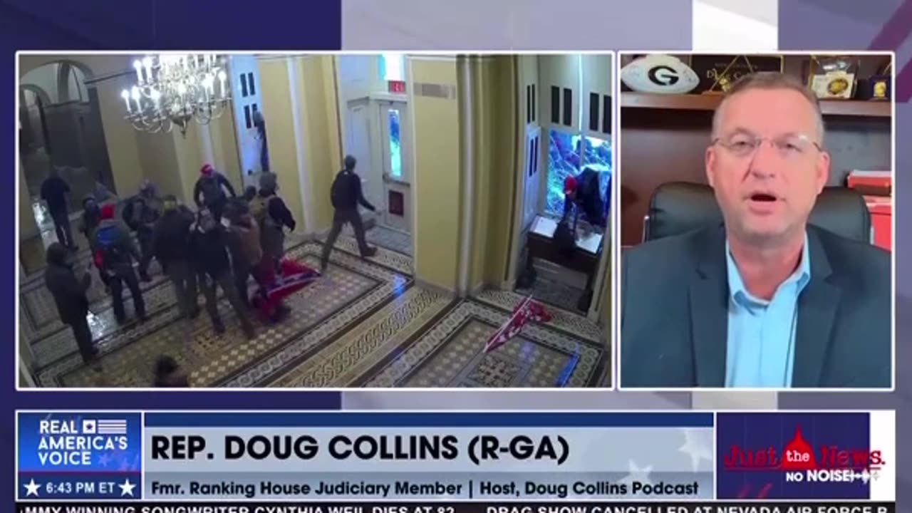 The January 6 committee added sound to the video for dramatic effect