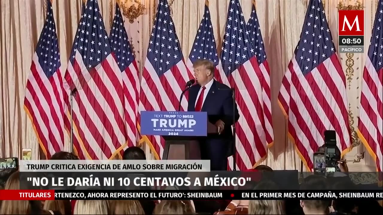 No le daría ni 10 centavos a México: Donald Trump acerca de la propuesta migratoria de AMLO