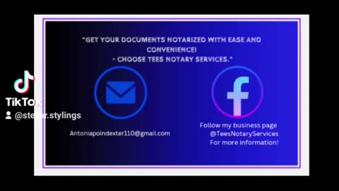 Need a Document Notarized or Business Card made