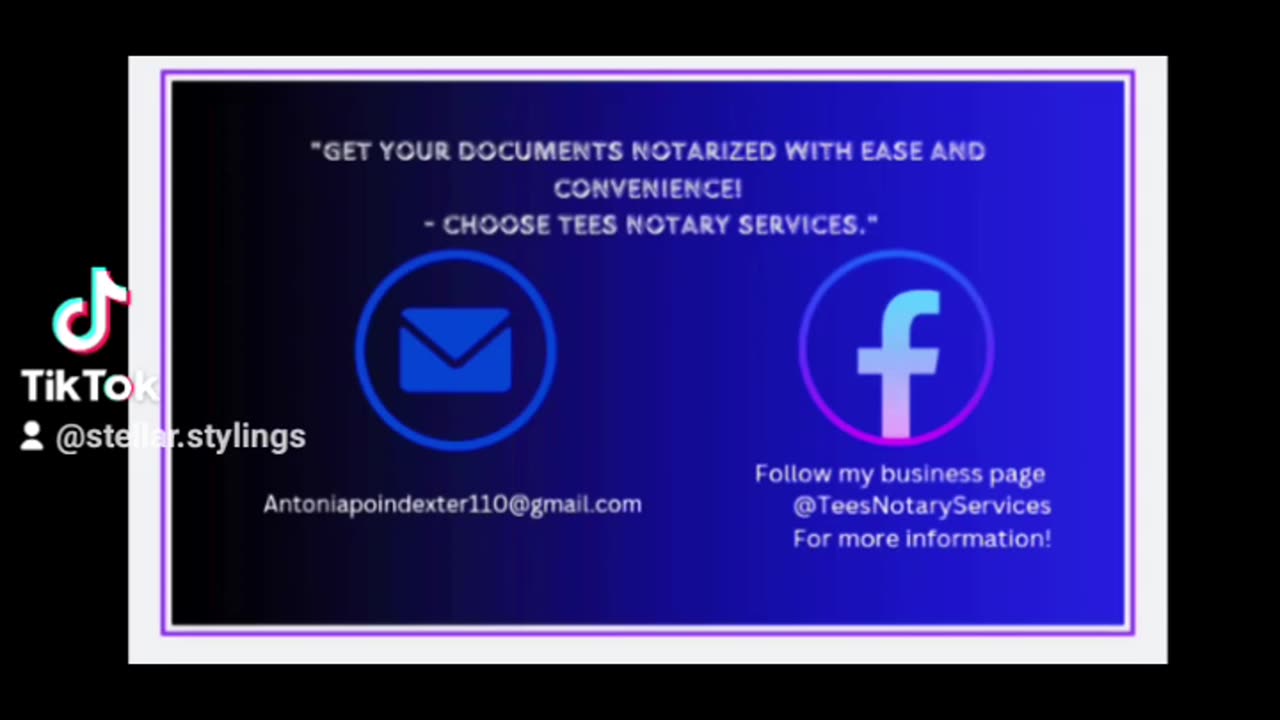Need a Document Notarized or Business Card made