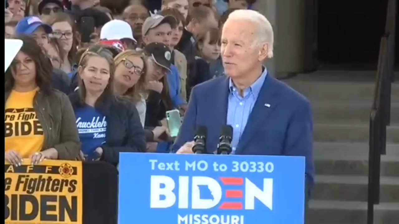Even Biden knows we need Trump...