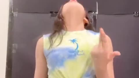 My daughter dance with expressions she is cute or not ? - Follow my channel