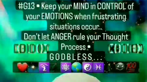 MIND IN CONTROL OF YOUR EMOTIONS