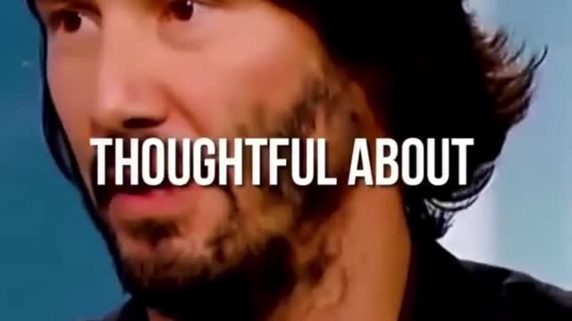 Keanu Reeves talks responsibilities and sacrifices