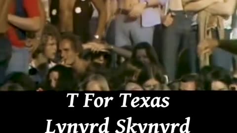 T For Texas - Lynyrd Skynyrd ( Live )