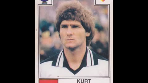 PANINI STICKERS AUSTRIA TEAM WORLD CUP 1982