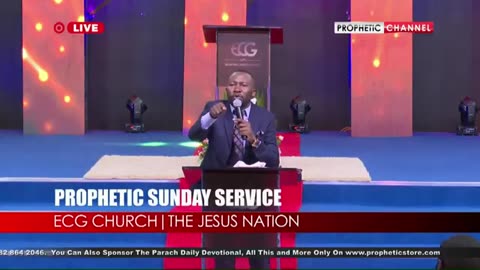 Prophetic Sunday Service LIVE - Prophet Shepherd Bushiri ECG CHURCH The Jesus Nation 06.02.2022