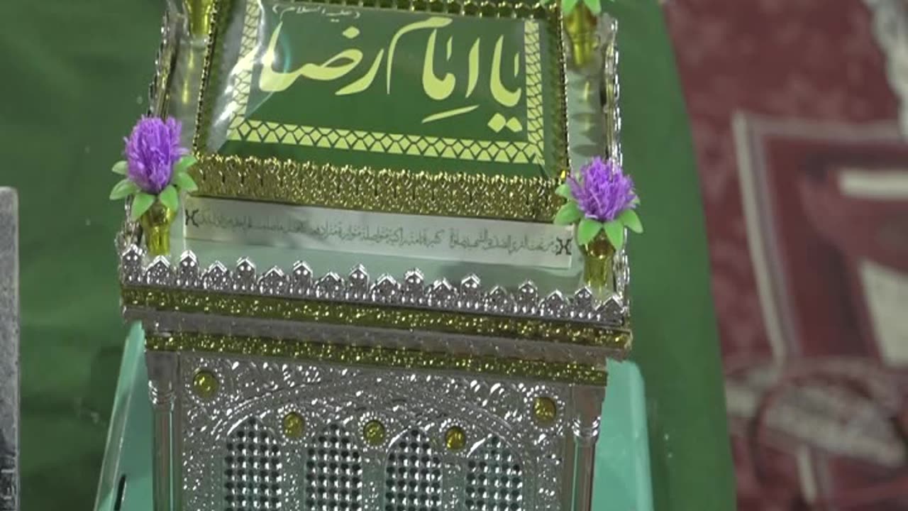 Taj Mola Imam Ali Raza as || || Jashan E Wiladat Mola Imam Ali Raza As || 11 Zilqad 2023 | Waryamal