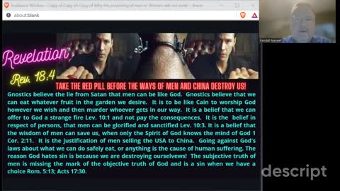 Before China invades the USA Will you chose the Kingdom of God over the Gnostic kingdoms of men?