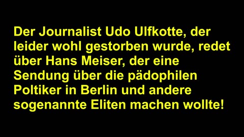 ⚠️ Die pädophilen sogenannten Eliten in der BRD!